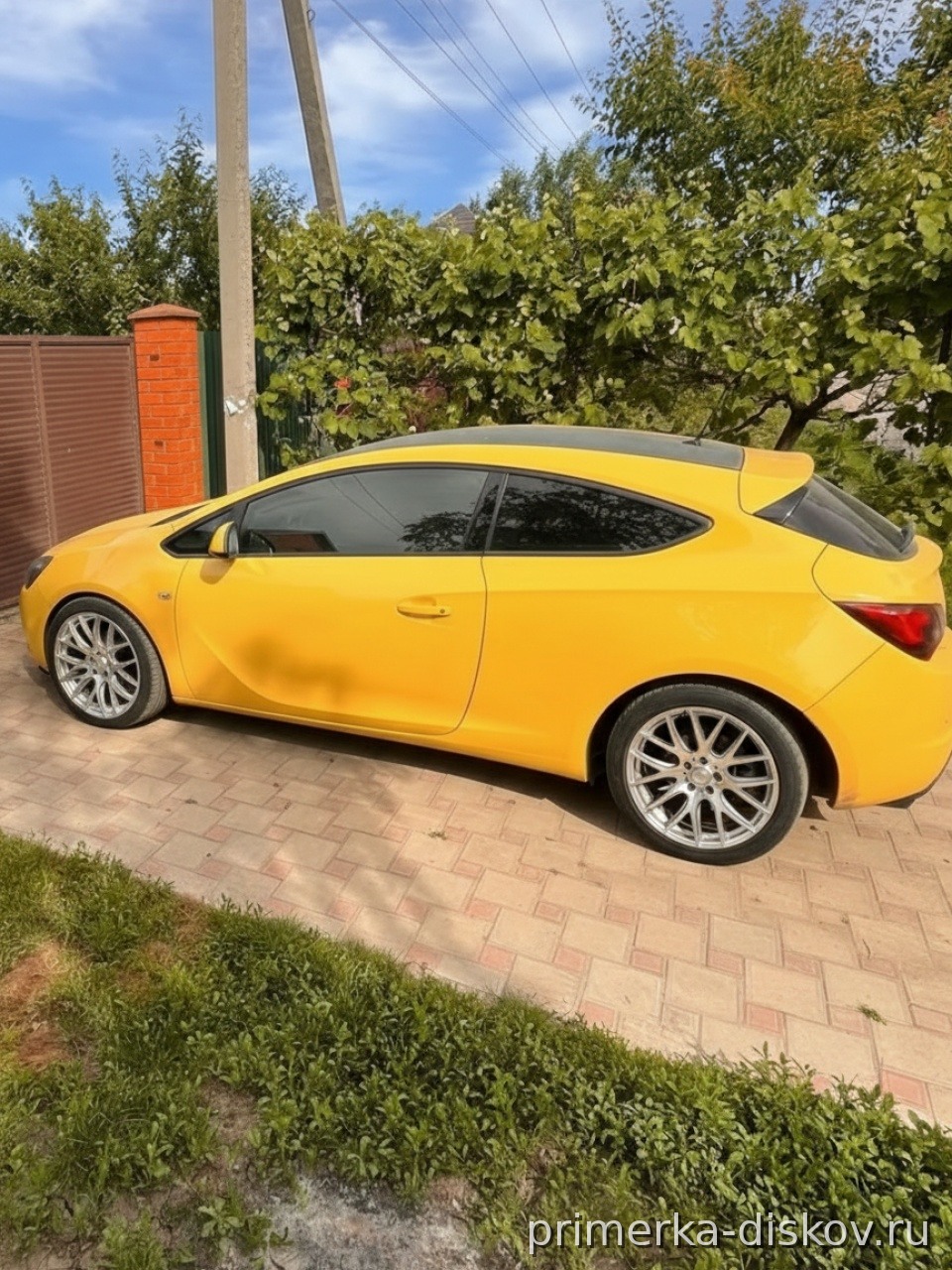 OPEL Astra J — После примерки