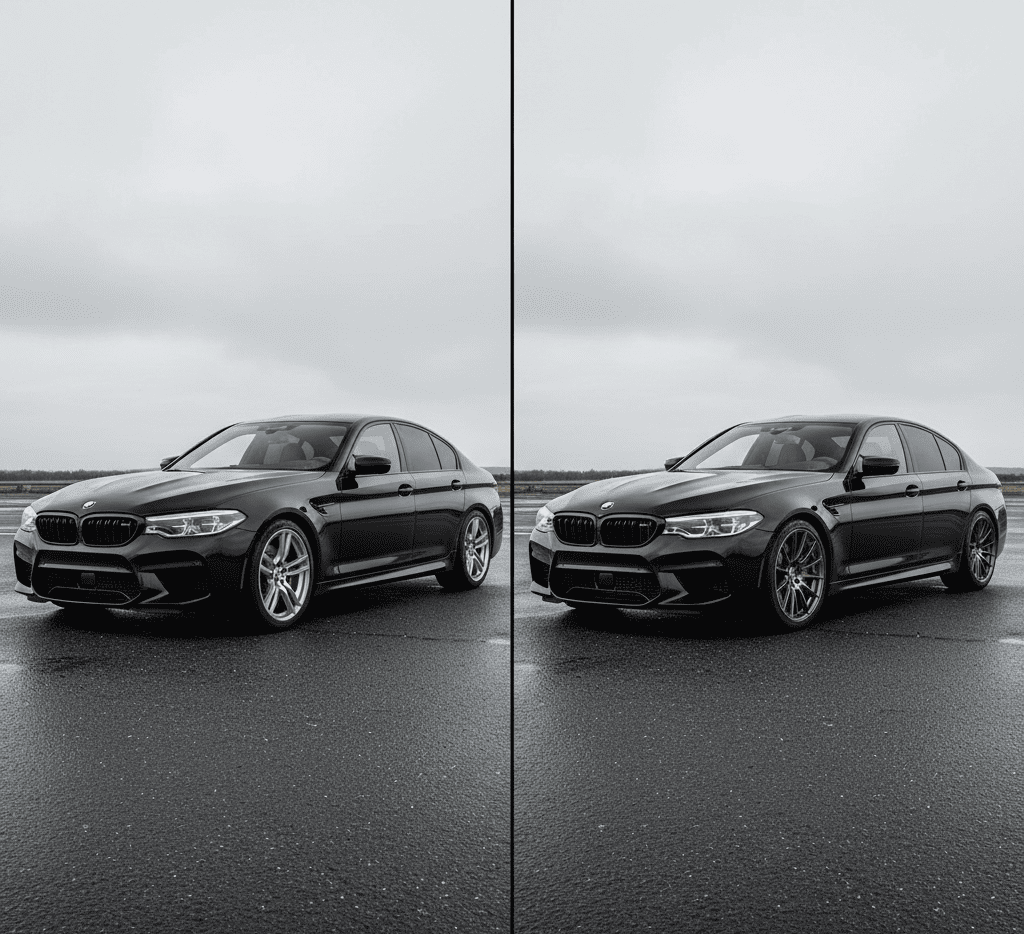 Пример визуализации дисков на автомобиле